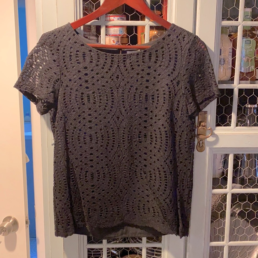 J Crew Lace blouse